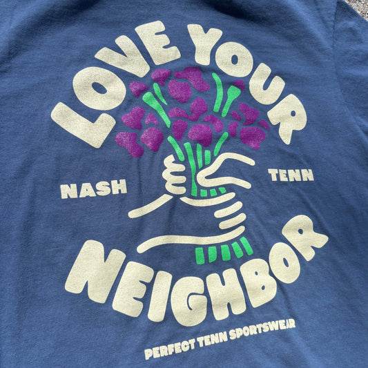 Love Your Neigbhor Tennessee Iris Tee