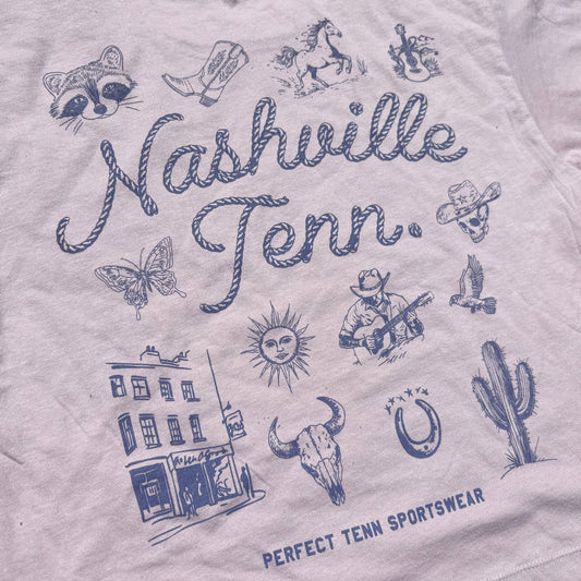 Nashville Tenn Stick N Poke Horse Lavender CROP