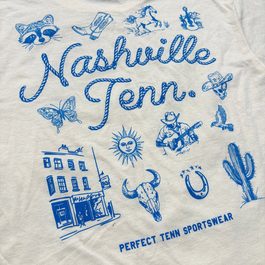 Nashville Tenn Stick N Poke Raccoon Beige CROP