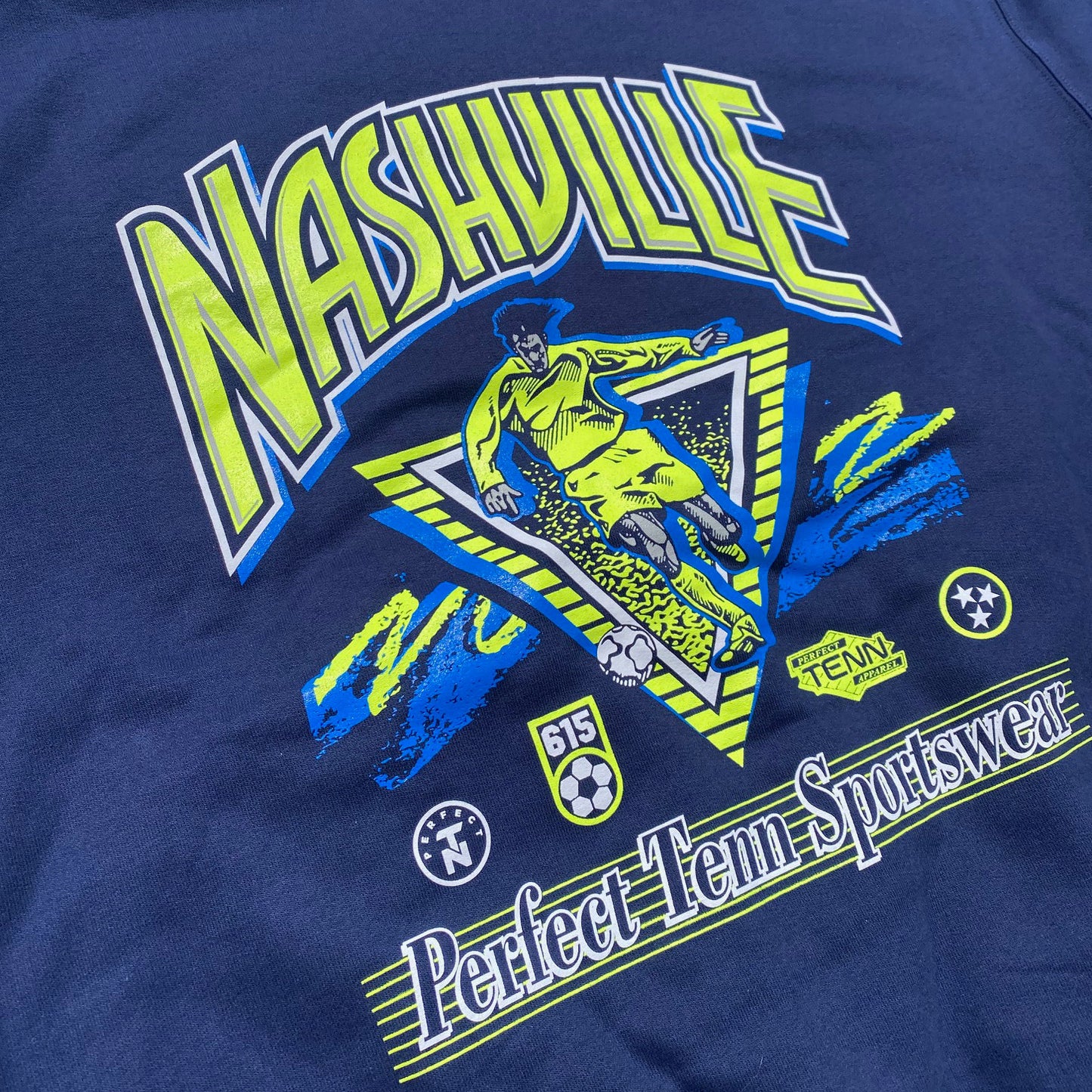 Nashville Soccer 90s Inspired Crewneck Sweatshirt
