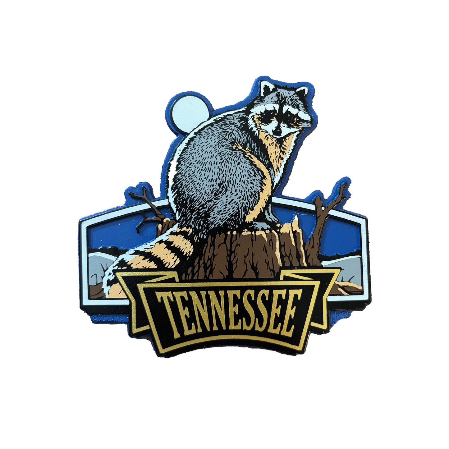 Tennessee Raccoon Magnet Made in USA 4" (Copy)