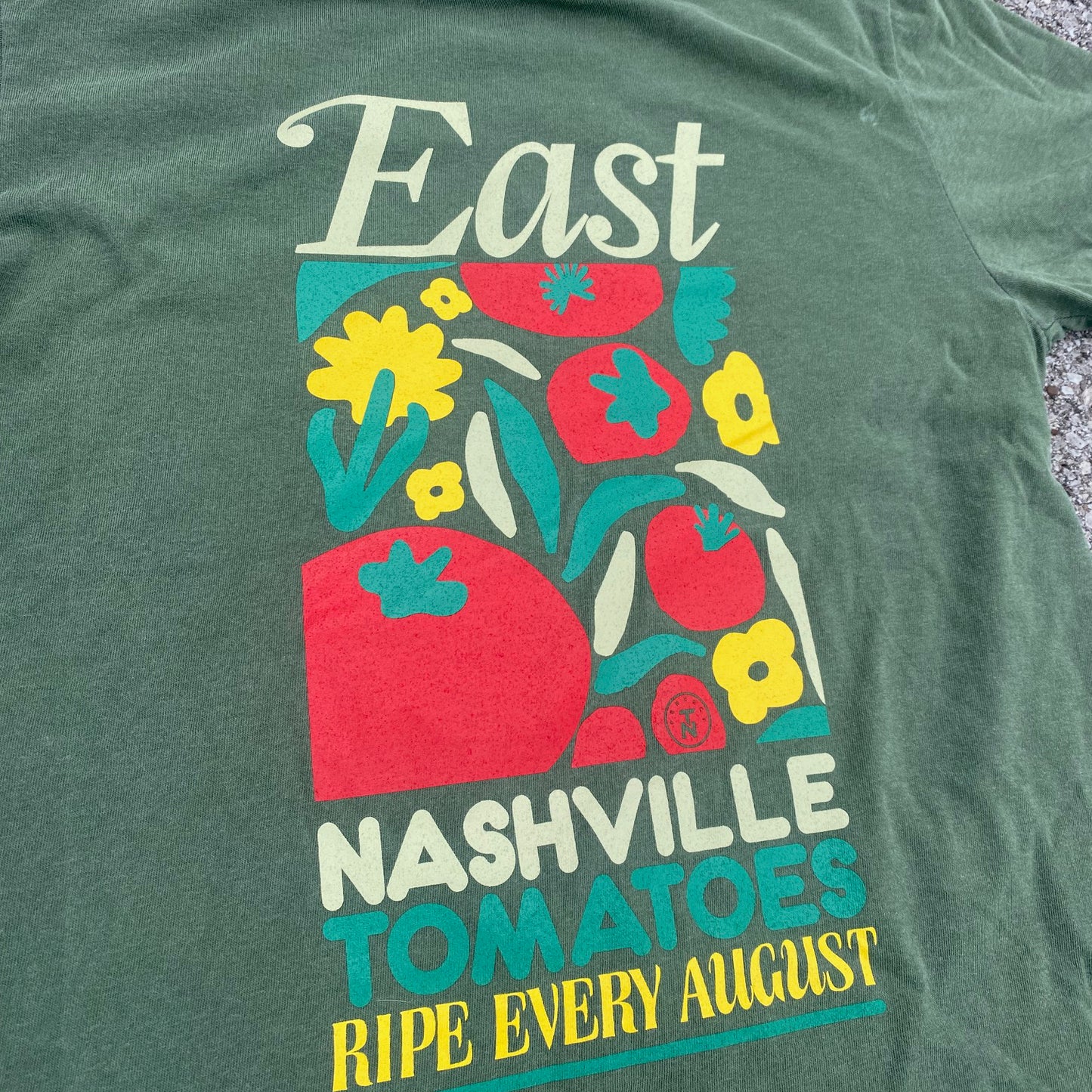 East Nashville Tomato Garden Green CROP