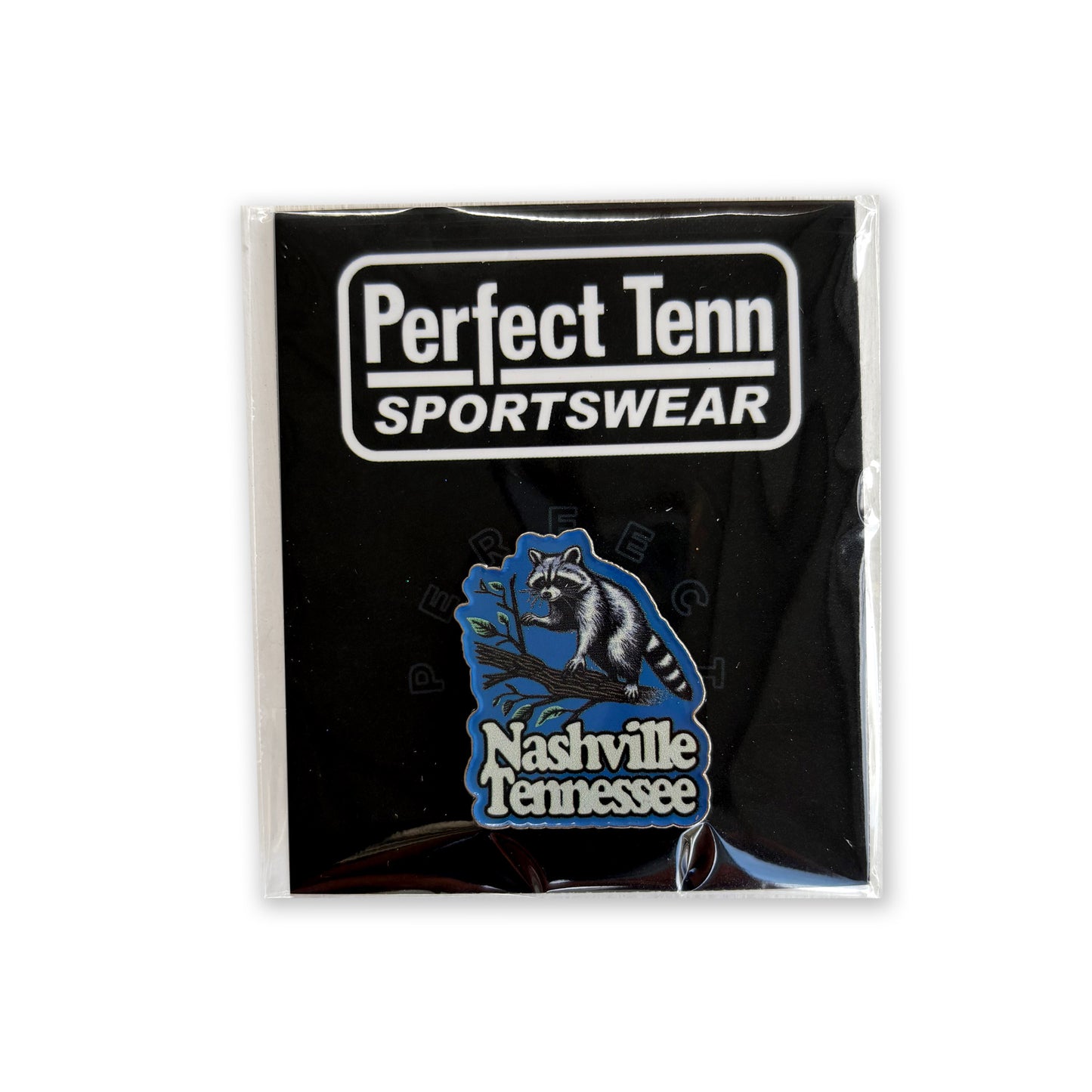 Nashville Raccoon Enamel Pin