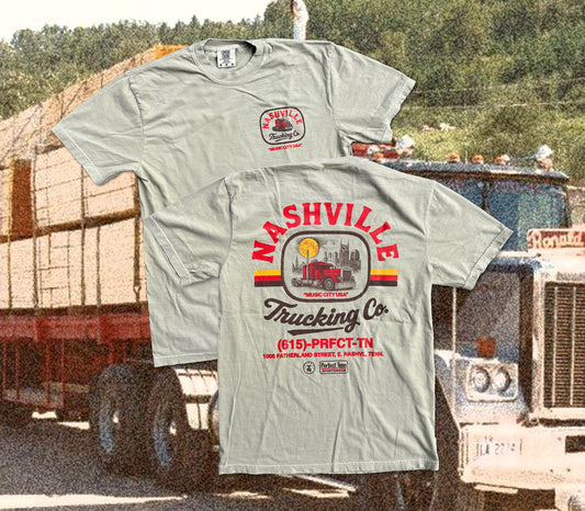 Nashville Trucking Co. Sandstone Tee