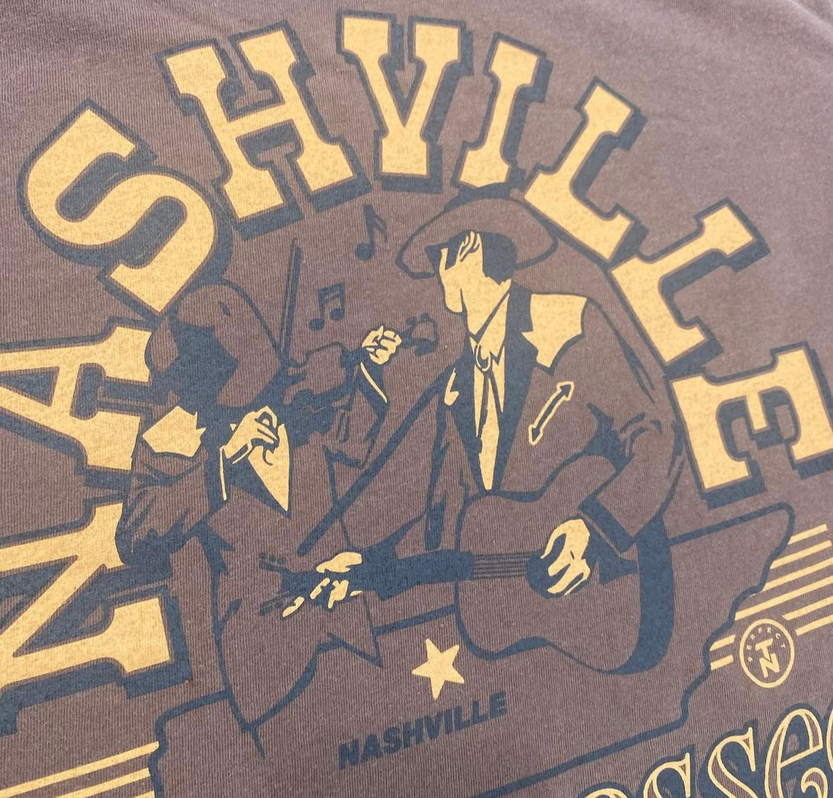 Nashville, Tenn Music City USA Honky Tonk Tee