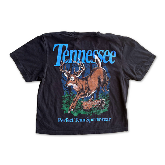 Tennessee Buck Black Retro Nature CROP