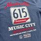 615 Tennessee Road Sign Faded Blue Tee