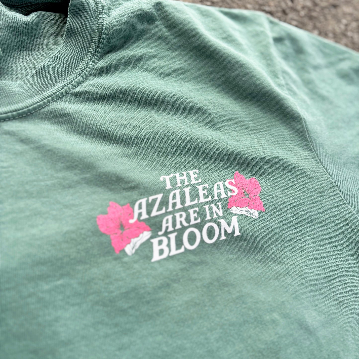 Azaleas in Bloom - Spring Golf Tee