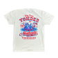 Way Down Yonder 90s Country Raccoon Ivory Tee