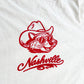 Way Down Yonder 90s Country Raccoon Ivory Tee
