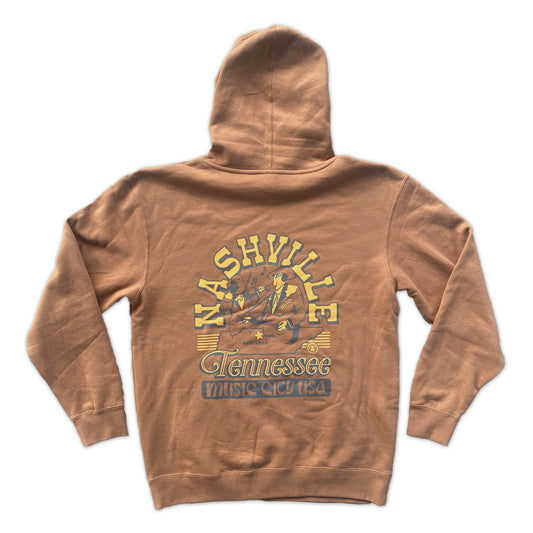 Nashville, Tenn Music City USA Honky Tonk Hoodie