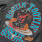 Boot Scootin' Country Western Faded Black Tee