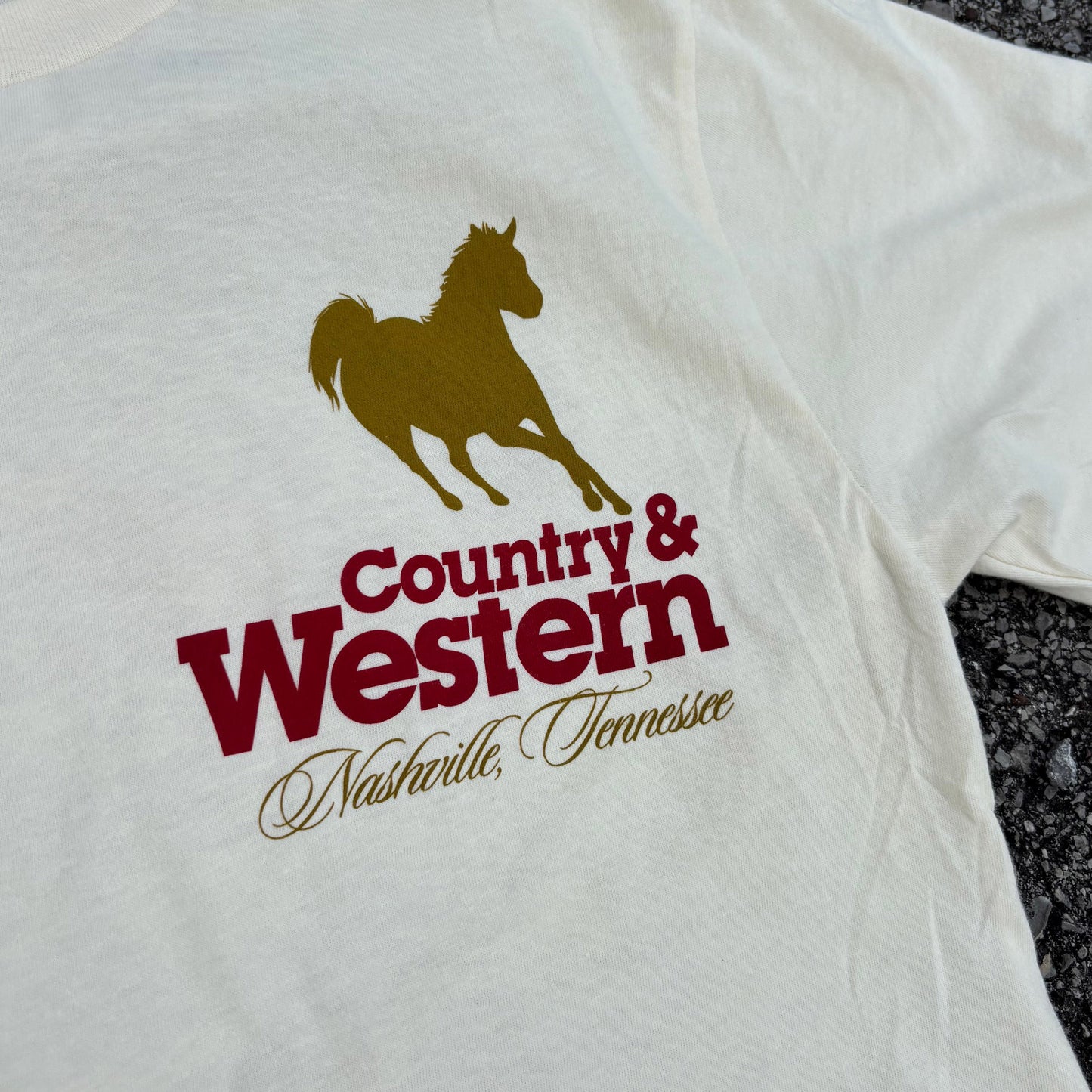 Country & Western 500 Horsepower Ivory Crop