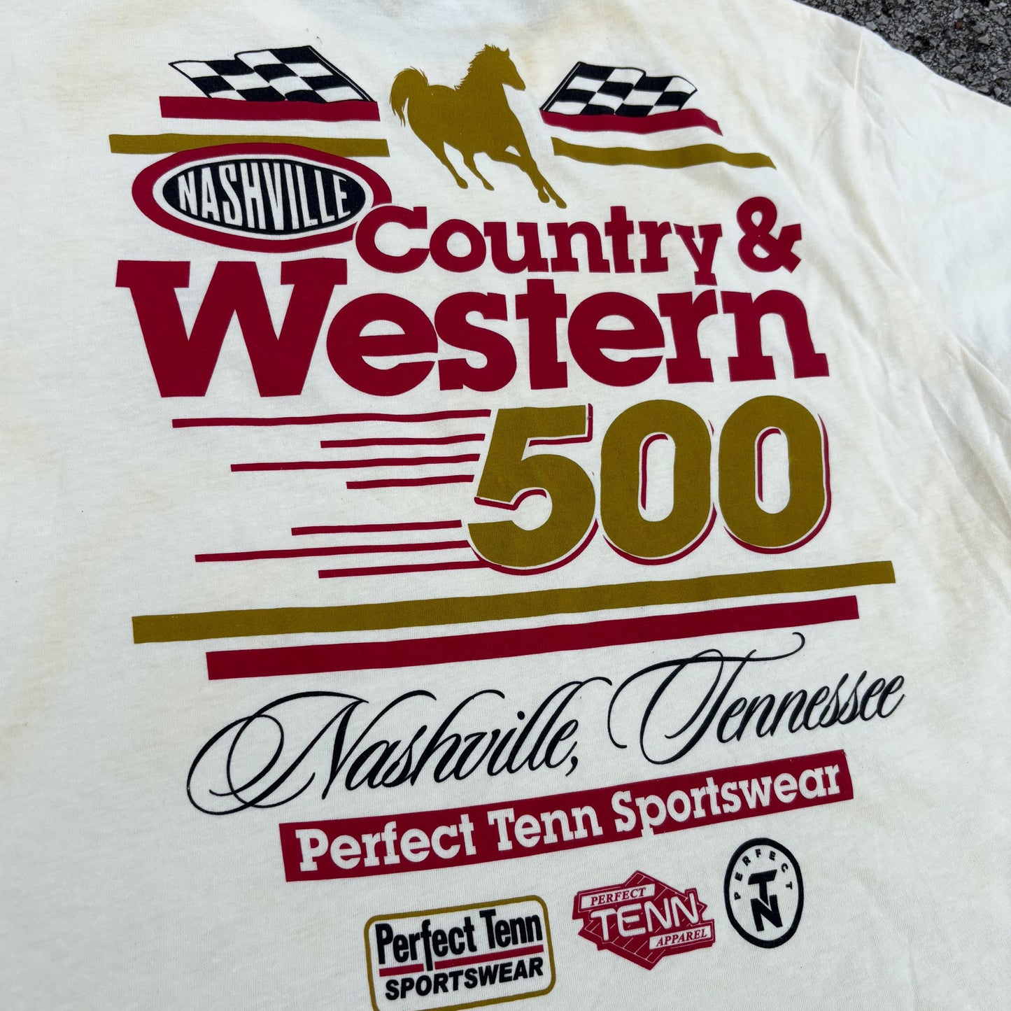 Country & Western 500 Horsepower Ivory Crop
