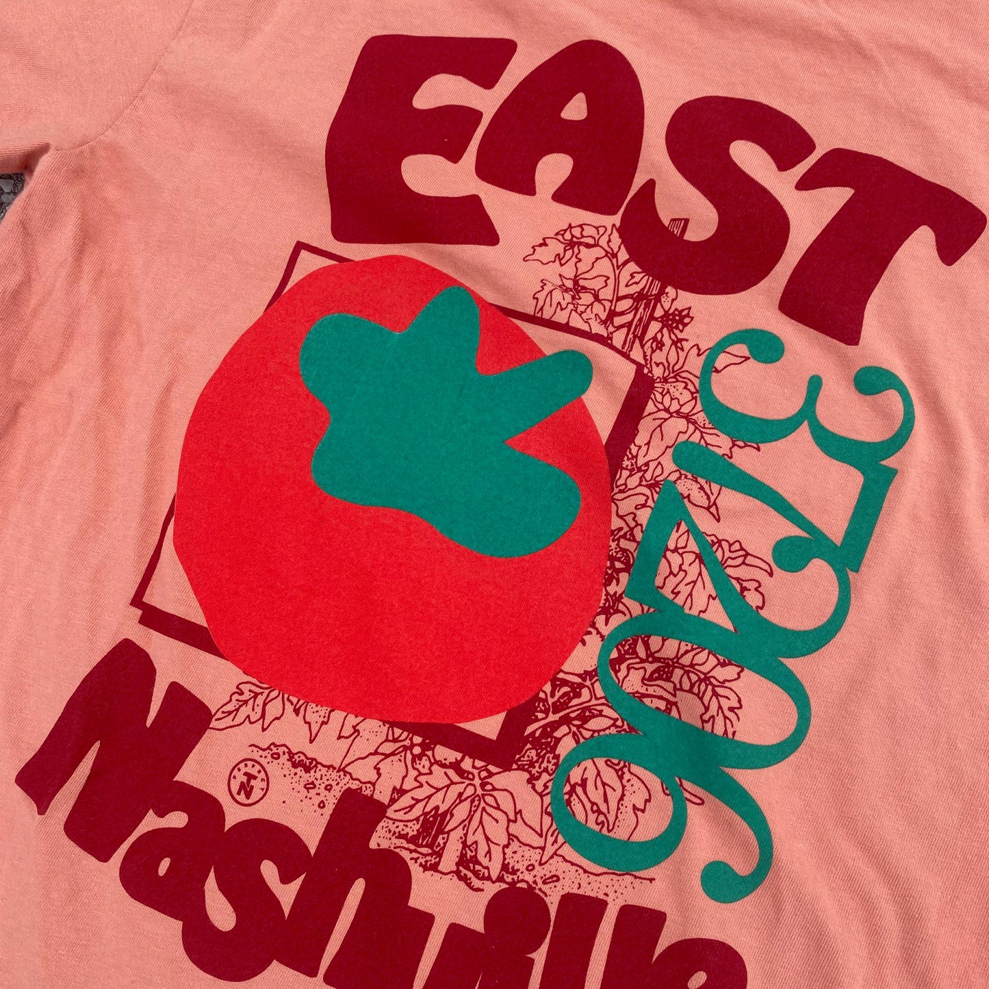 East Nashville Tomatoes Terracotta Tee