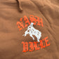 Nashville Barbed Wire Rodeo Brown Hoodie