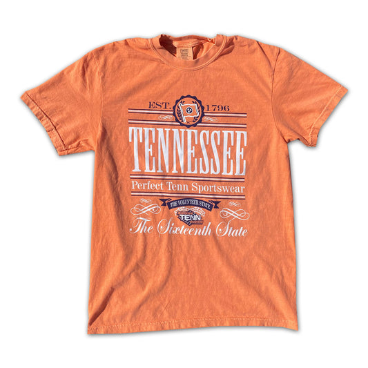 Tennessee Orange Perfect Tenn Classic 90s Athletic Tee