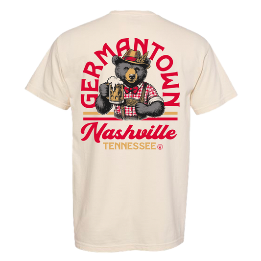 Germantown Oktoberfest Bear Ivory Tee
