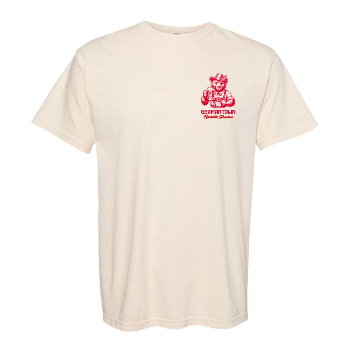 Germantown Oktoberfest Bear Ivory Tee