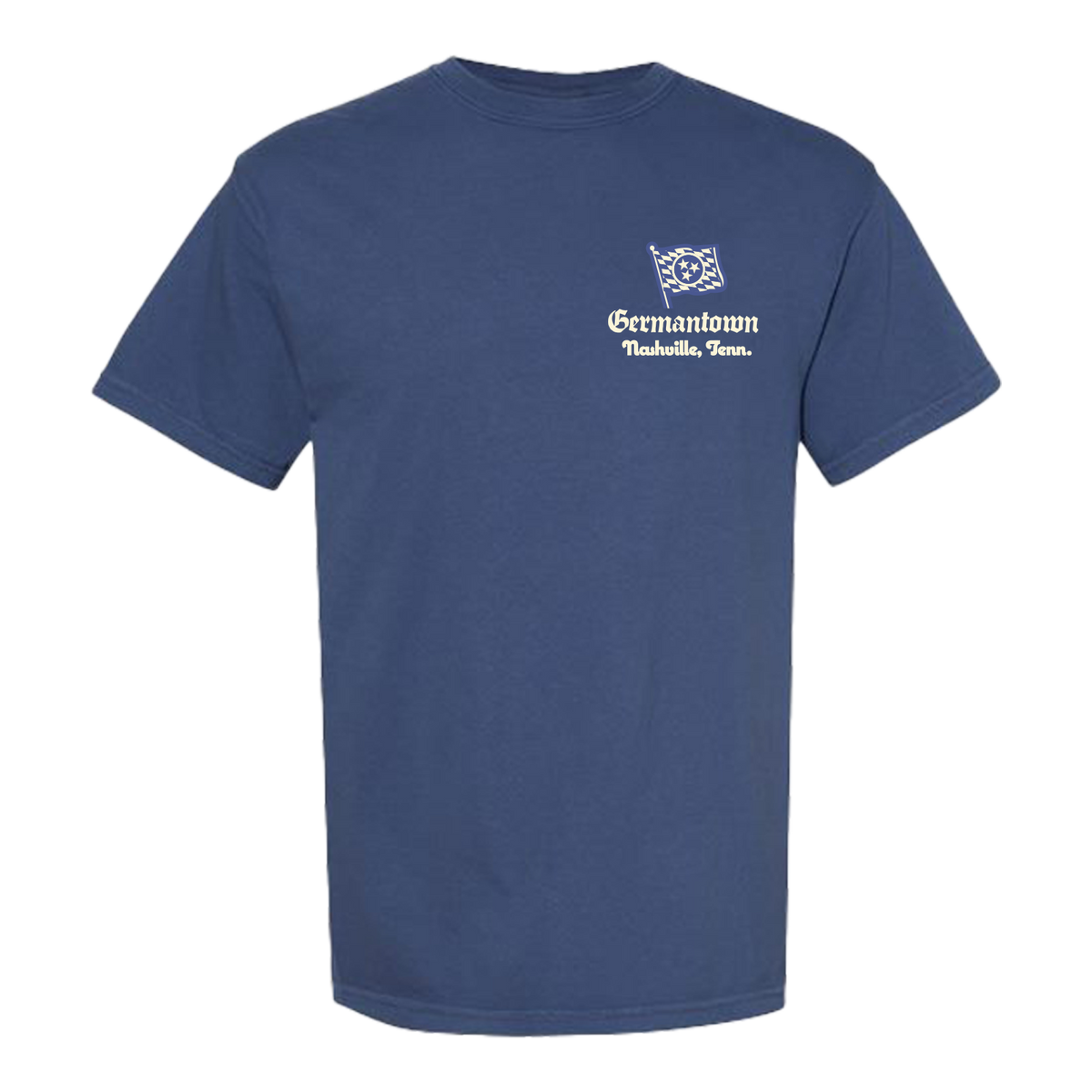 Germantown Oktoberfest Blue Character Tee