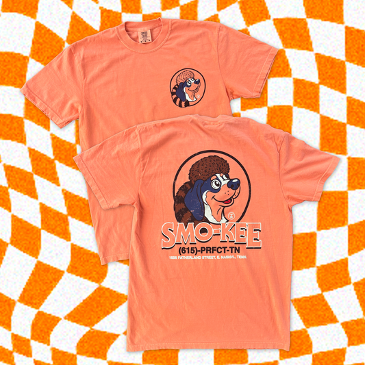 Tennessee Smo-Kee Truck Stop Faded Orange Tee