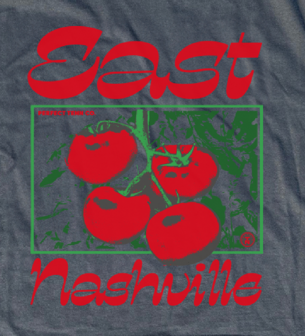 East Nashville Tomato Faded Black - On the Vine CROP *PRESALE (Copy)