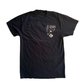 United States of America Soccer Eagle Black Tee