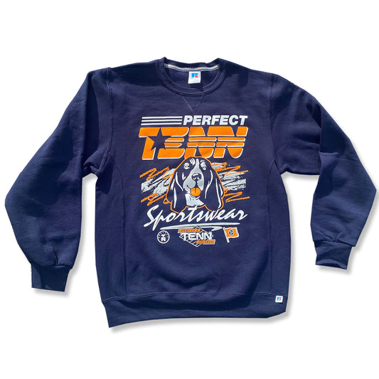 Perfect Tenn Sportswear Navy Blue Coon Hound Sweatshirt